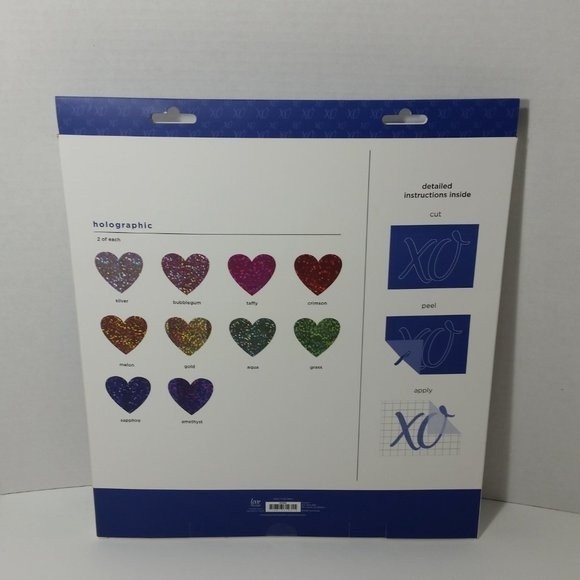 Adhesive Vinyl Variety Pack 10 Colors 12" x 12" - Picture 6 of 9